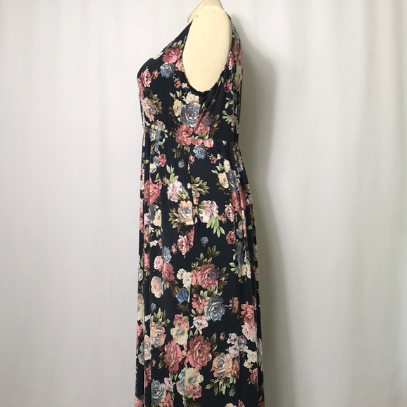 🌻 3/25 🌻 Emerald USA Super Stretch Floral Maxi - Picture 7 of 12